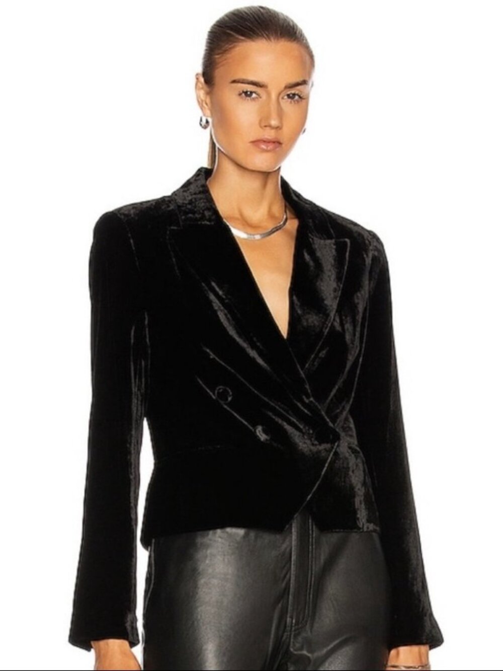 Lagence Velvet Jacket/Rory in black